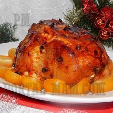 Вкусная ароматная корейка для праздничного стола.